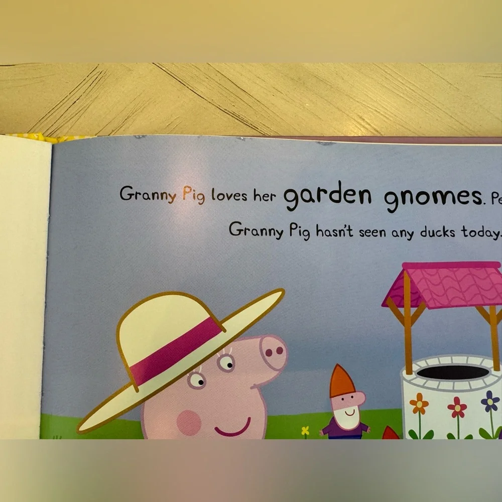 Peppa Pig and the Lucky Ducks Hardcover Book – 2016 – Counting 1–20
